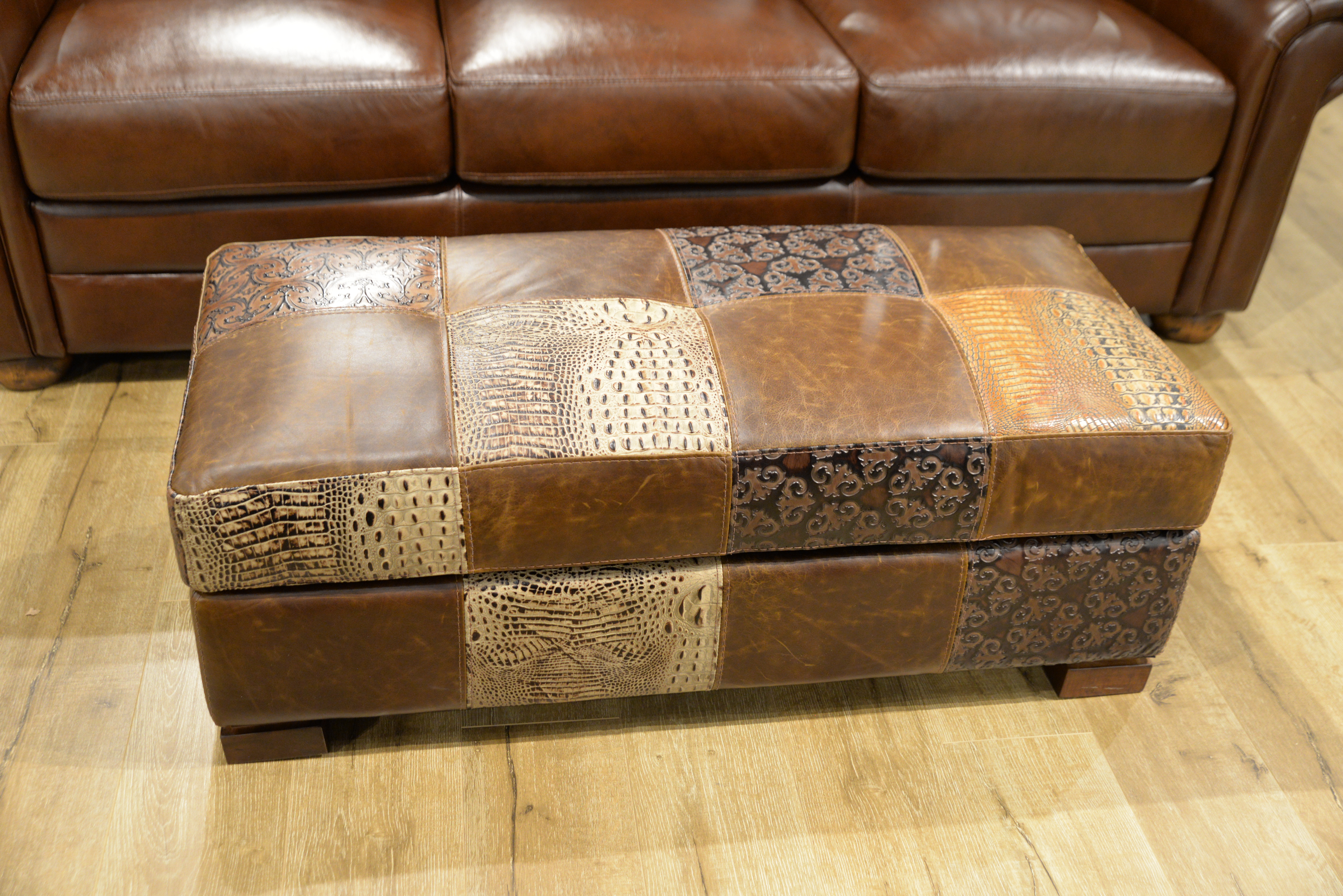 Mosaic Cocktail Ottoman